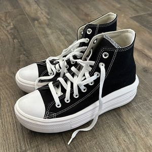 Black Platform Converse - “Chuck Taylor All Star Move Platform”